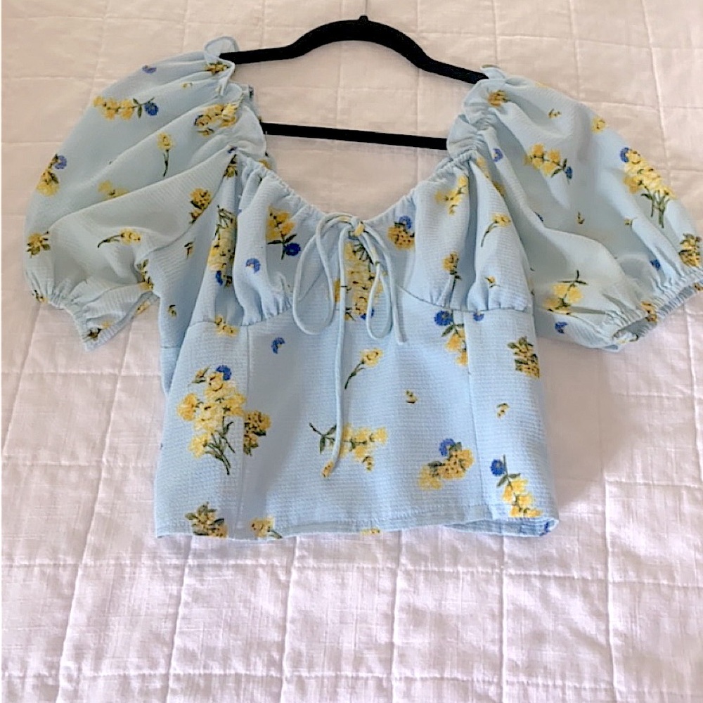 Cottagecore Wildflower Top